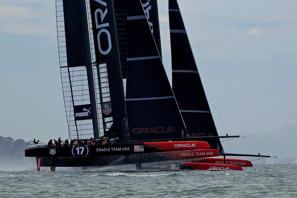  - America’s Cup - Defender Internal Trials August 17, 2013 © Chuck Lantz http://www.ChuckLantz.com